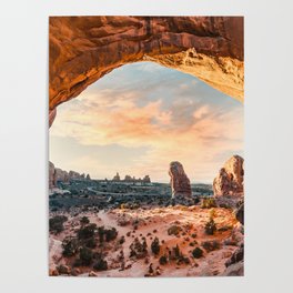 Arches National Park Sunrise Poster