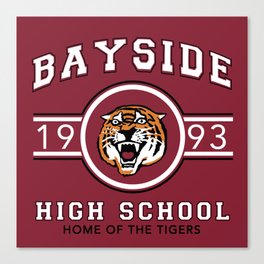 Bayside Tigers Canvas Print