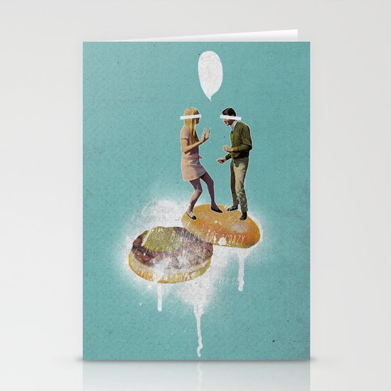 Danse Sale | Collage Stationery Cards