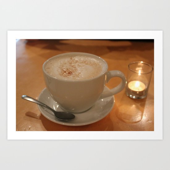 Cafe Art Print