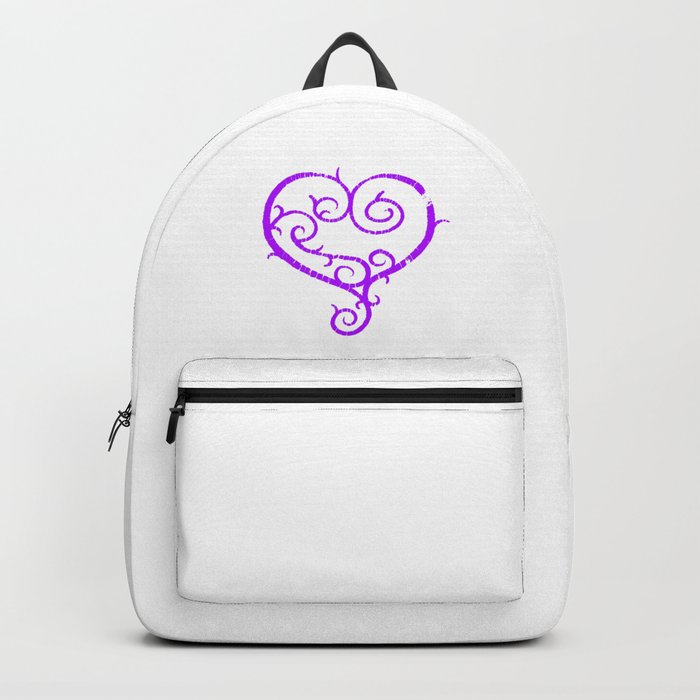 GO. LIVE. NOW. heart logo Backpack