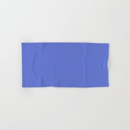 [ Thumbnail: Blue & Medium Slate Blue Colored Lines Pattern Hand & Bath Towel ]