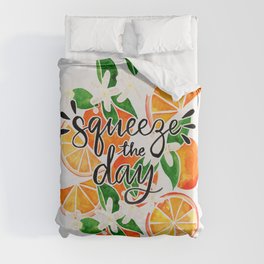 Squeeze the Day - Oranges Duvet Cover