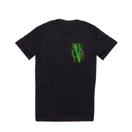 green leaves texture background T Shirt