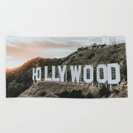 Hollywood Hills Beach Towel