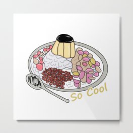 So Cool Metal Print | Cold, Icecream, Cool, Shavedice, Food, Drawing, Dessert, Summer, Sweet, Cutedraw 