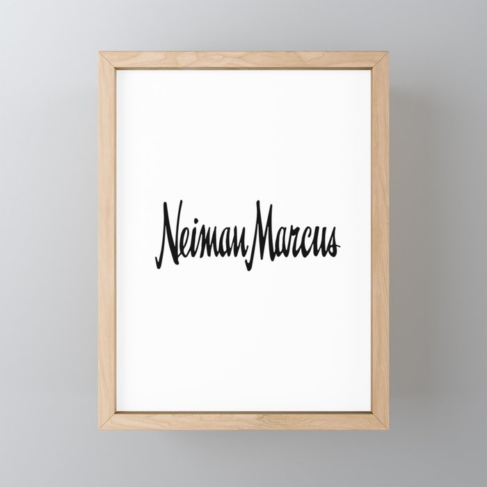 neiman marcus Framed Mini Art Print