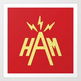 Ham Radio Art Print