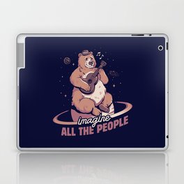 Imagine All the People by Tobe Fonseca Laptop Skin