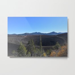 The Crater (Cinder Cone) Metal Print | Solitude, Majestic, Photo, Cindercone, Mountains, Autumn, Beautiful, Summit, Crater, Rugged 