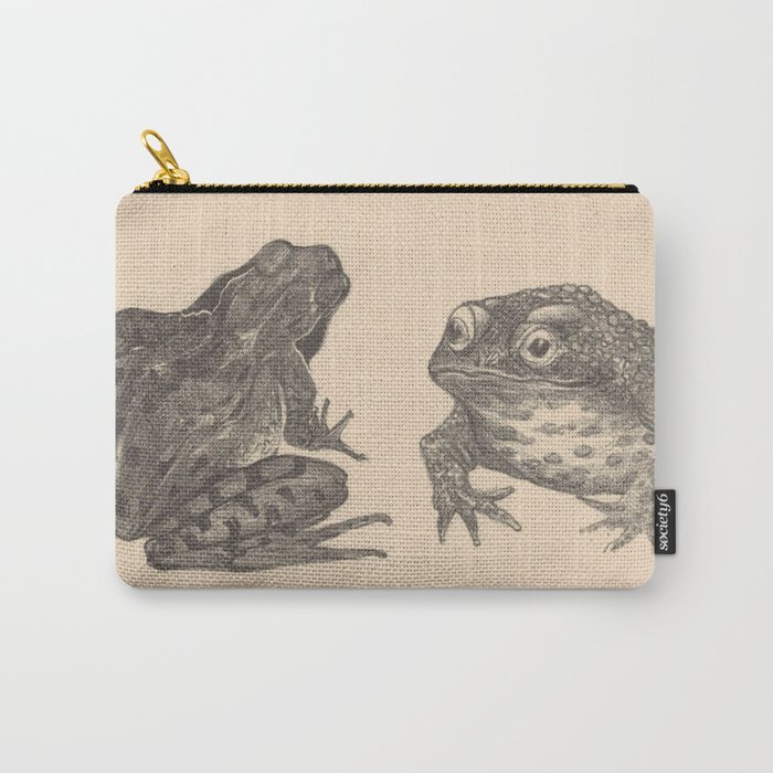 Naturalist Frogs Carry-All Pouch