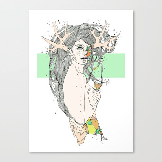 colour blind VI Canvas Print