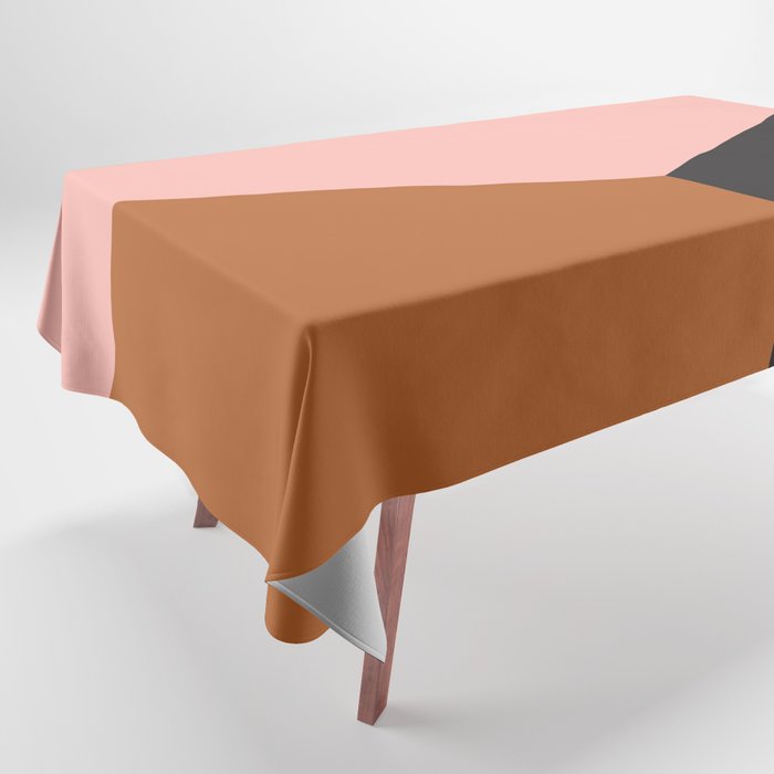 Blocked Rose Tablecloth