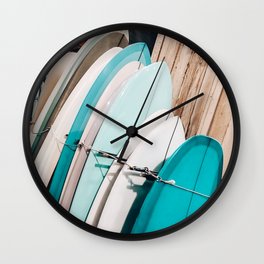 Surf's Up Wall Clock