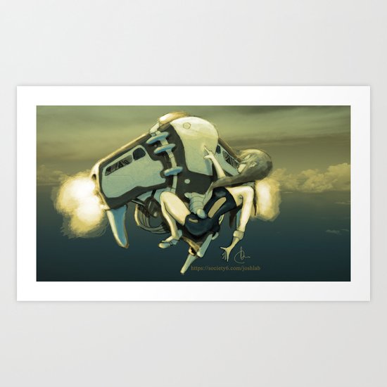 TELEFREIGHT Art Print