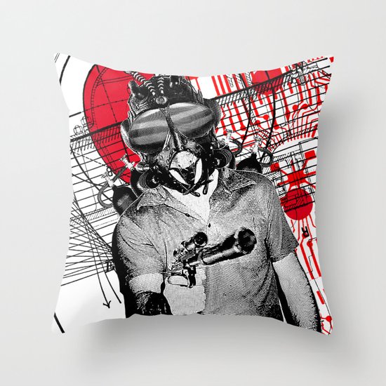 The Spy Throw Pillow