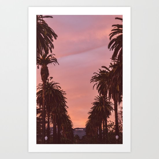 Hollywood Art Print