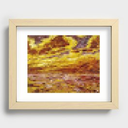 Emil Nolde Autumn Sea VII in 2,000 pixels (40x50) Recessed Framed Print