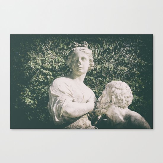 in the park Canvas Print