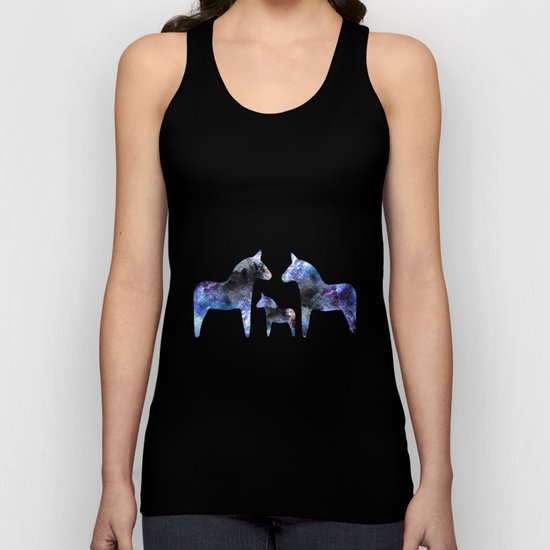 Winter Night Orchard Unisex Tank Top