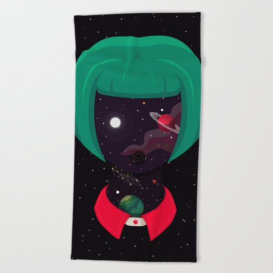 Cosmo Girl Beach Towel