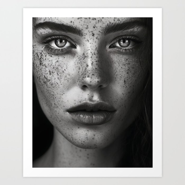 Freckled Art Print