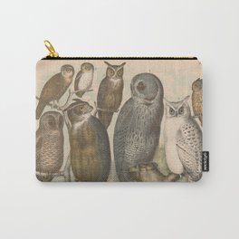 Naturalist Owls Carry-All Pouch