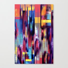 Awash with Paint Canvas Print