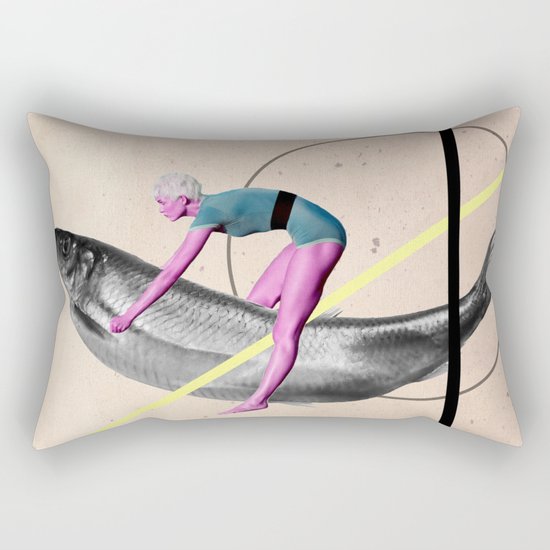 Far From Any Road (Be My Hand) Rectangular Pillow