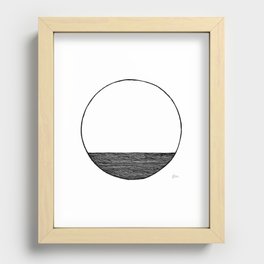 Sea Recessed Framed Print