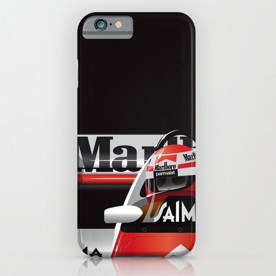 Niki Lauda, McLaren MP4/2 TAG Porsche, 1984 iPhone & iPod Case