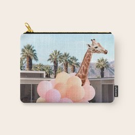 Giraffe Palm Springs Carry-All Pouch