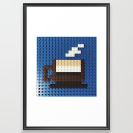 coffee lover Framed Art Print