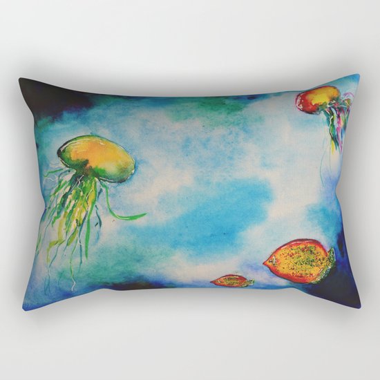 Underwater life Rectangular Pillow
