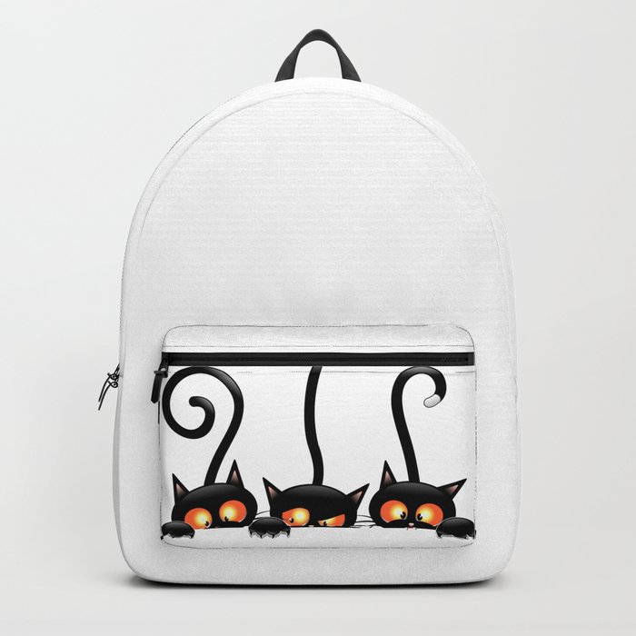 cat design backpack