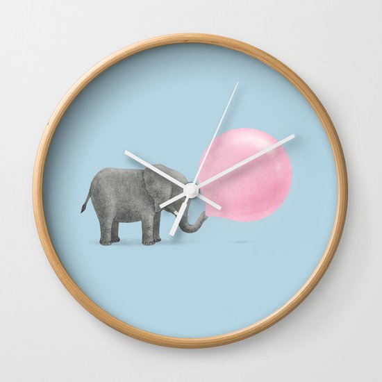 Jumbo Bubble Gum Wall Clock