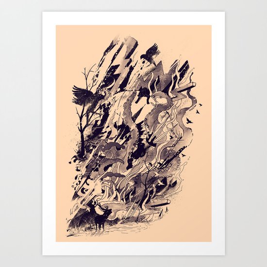 Chaos Art Print