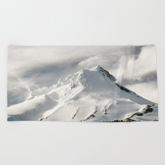 Marvelous Mount Hood Beach Towel