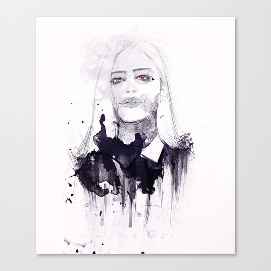 Love From The Devil Canvas Print