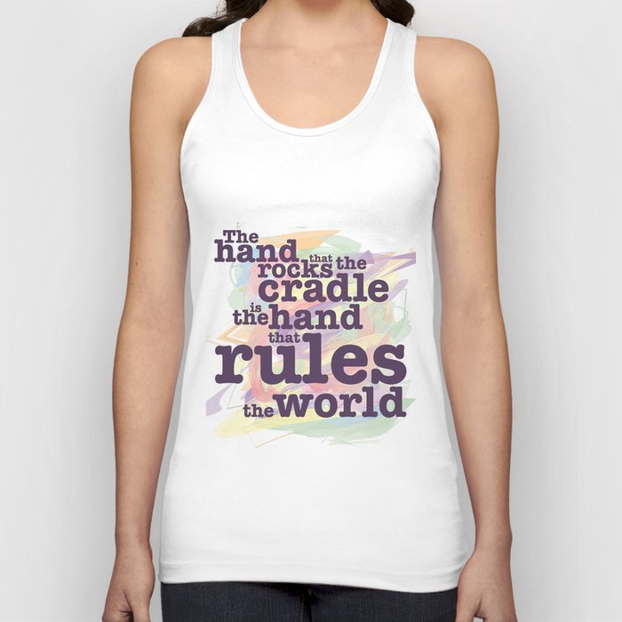 The Hand that Rocks the Cradle... Tank Top