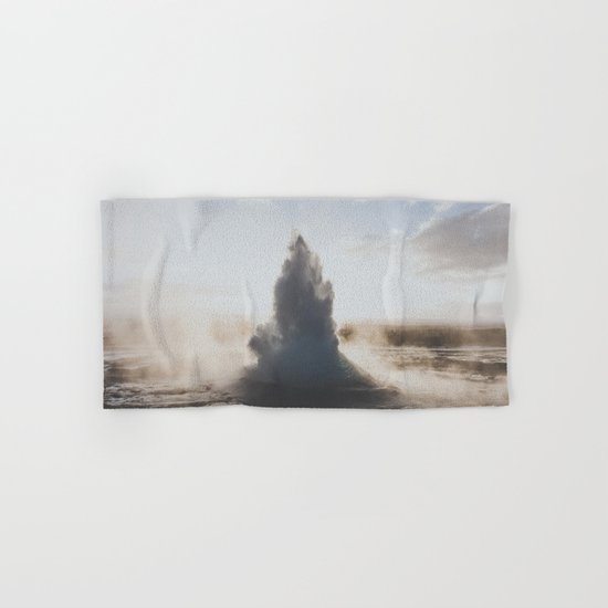 Geysir, Iceland Hand & Bath Towel