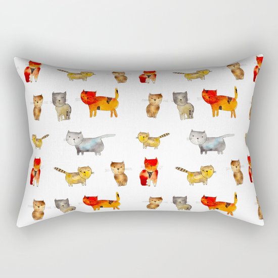 Kitties Rectangular Pillow