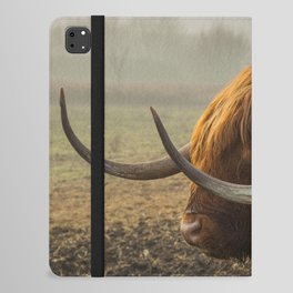 Scottish Highland Cow | Scottish Cattle | Cute Cow | Cute Cattle 01 iPad Folio Case