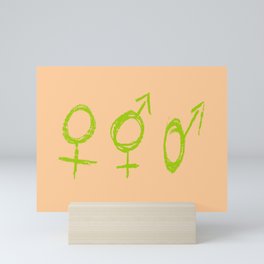 Symbol of Transgender 56 Mini Art Print
