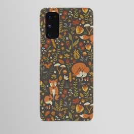 Fox in an Autumn Garden Android Case