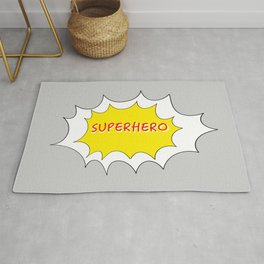 SUPERHERO Area & Throw Rug