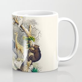 A History of The Earth and Animated Nature Vintage Illustration  by Oliver Goldsmith 1728-1774 Book Coffee Mug