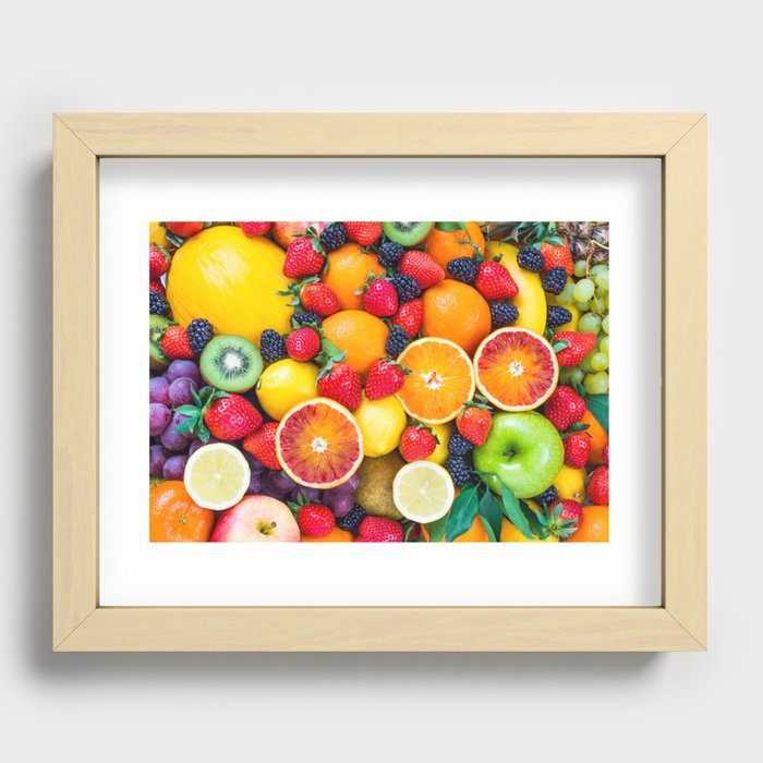 Fruit Heaven Recessed Framed Print