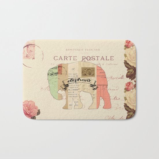 elephant Bath Mat