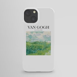 Van Gogh - Green Wheat Fields iPhone Case